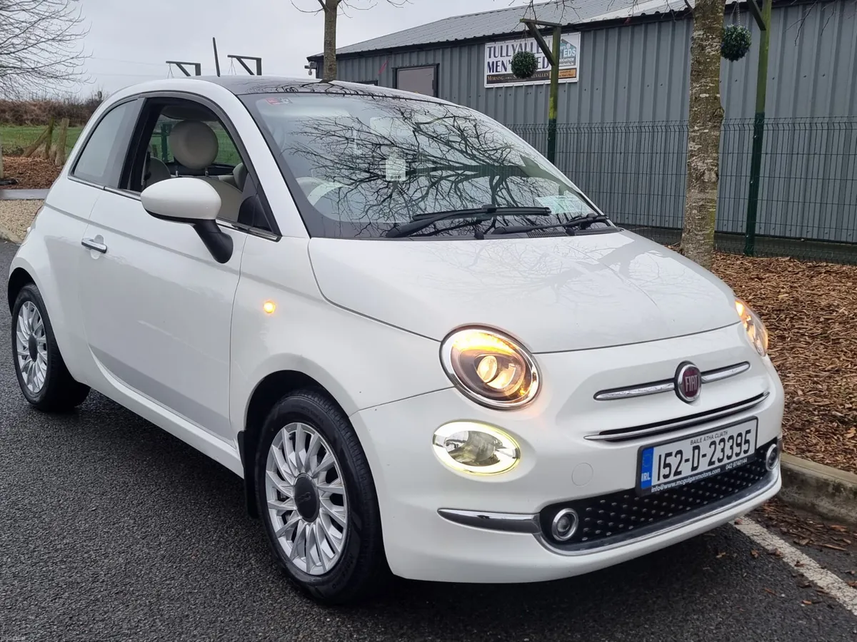 2015 FIAT 500  HI-SPEC NCT'd 1.2L €7990 - Image 2