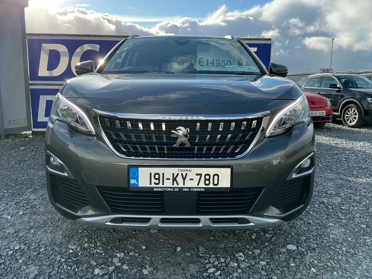 2019 PEUGEOT 3008 1.5 DIESEL TAXED/NCT SPOTLESS - Image 3