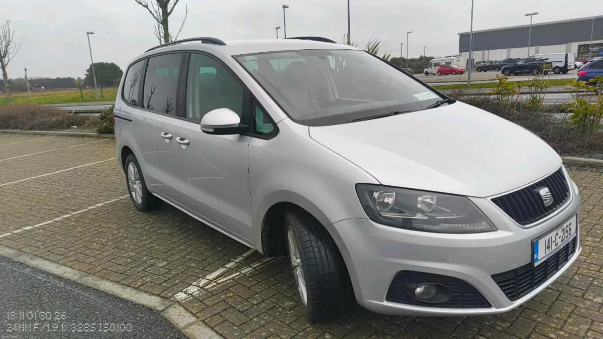 2014 SEAT Alhambra TDI 7 seat. NCT 01/27 - Image 1