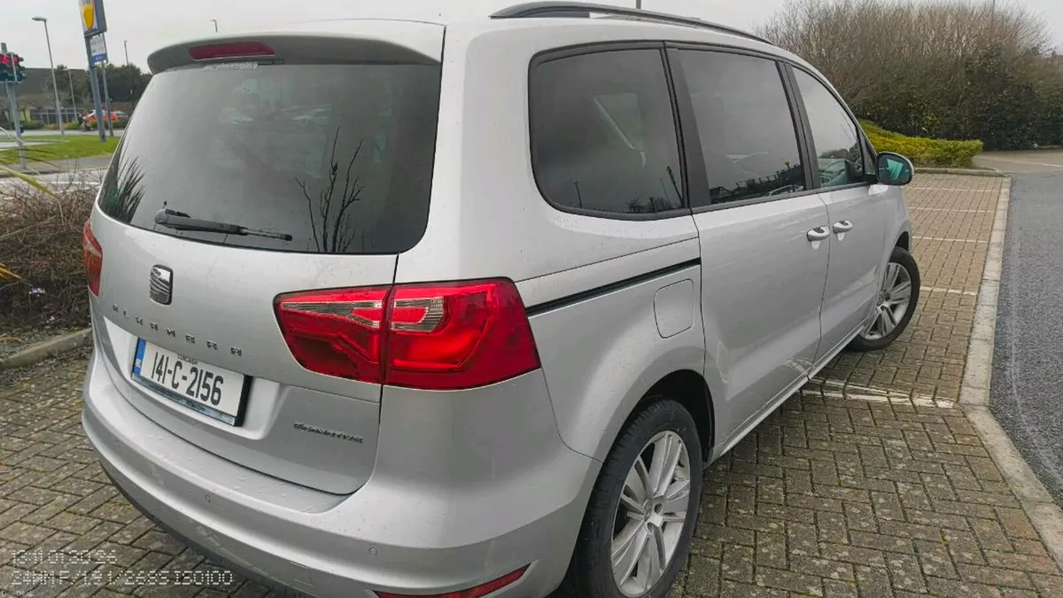 2014 SEAT Alhambra TDI 7 seat. NCT 01/27 - Image 2