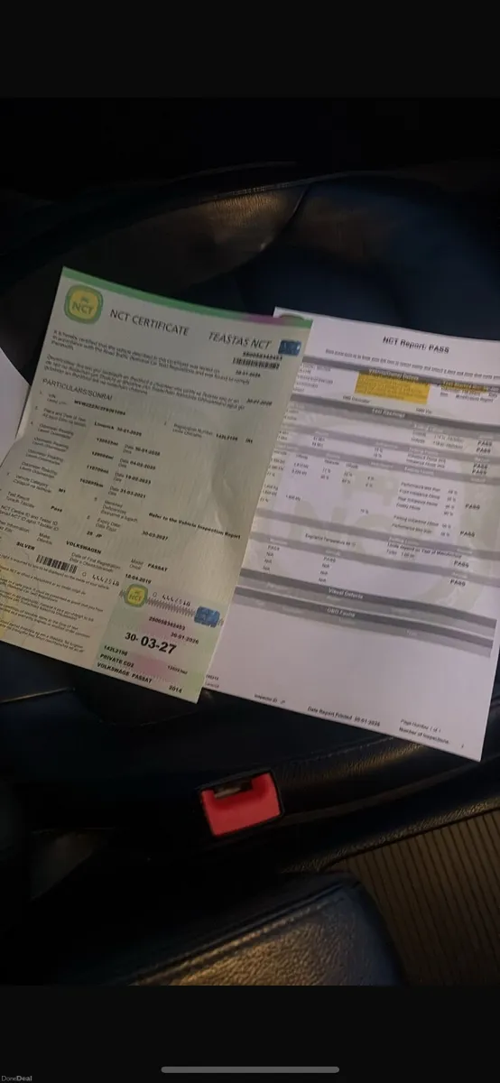 VW Passat just passed Nct huge spec - Image 2