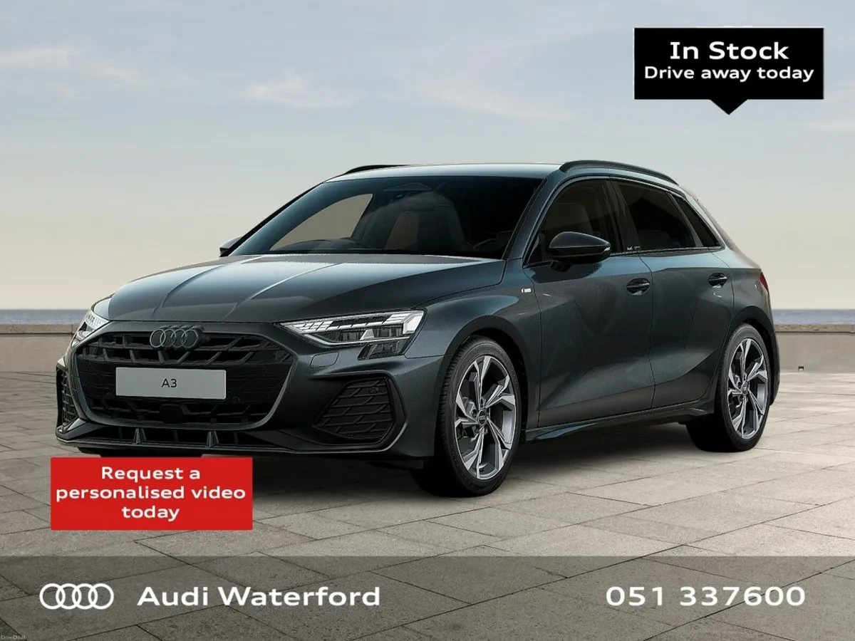 Audi A3 Sportback 30 TDI S Line from €507 per mont - Image 1
