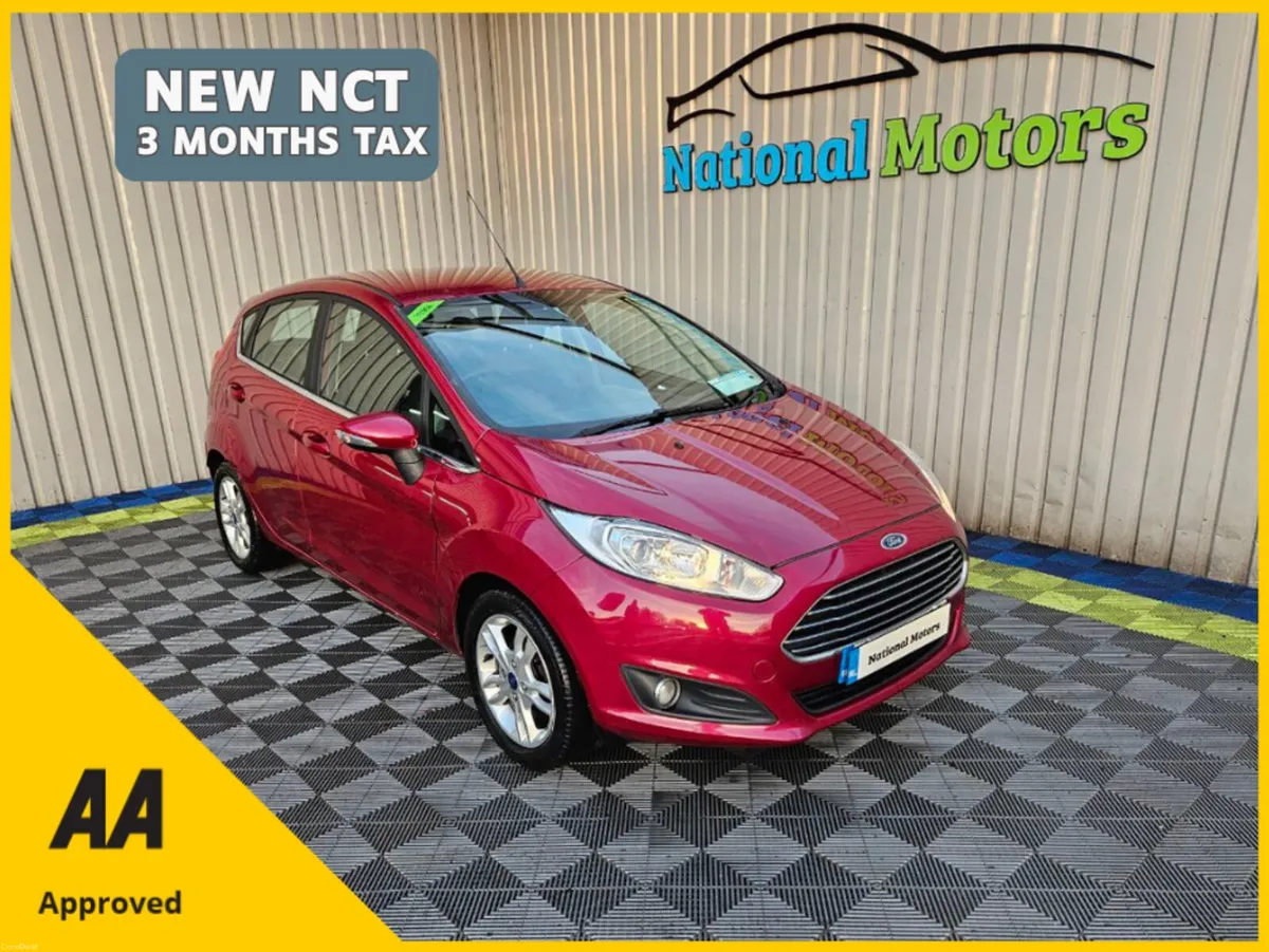 2014 Ford Fiesta 1.0 Petrol Zetec - Image 1