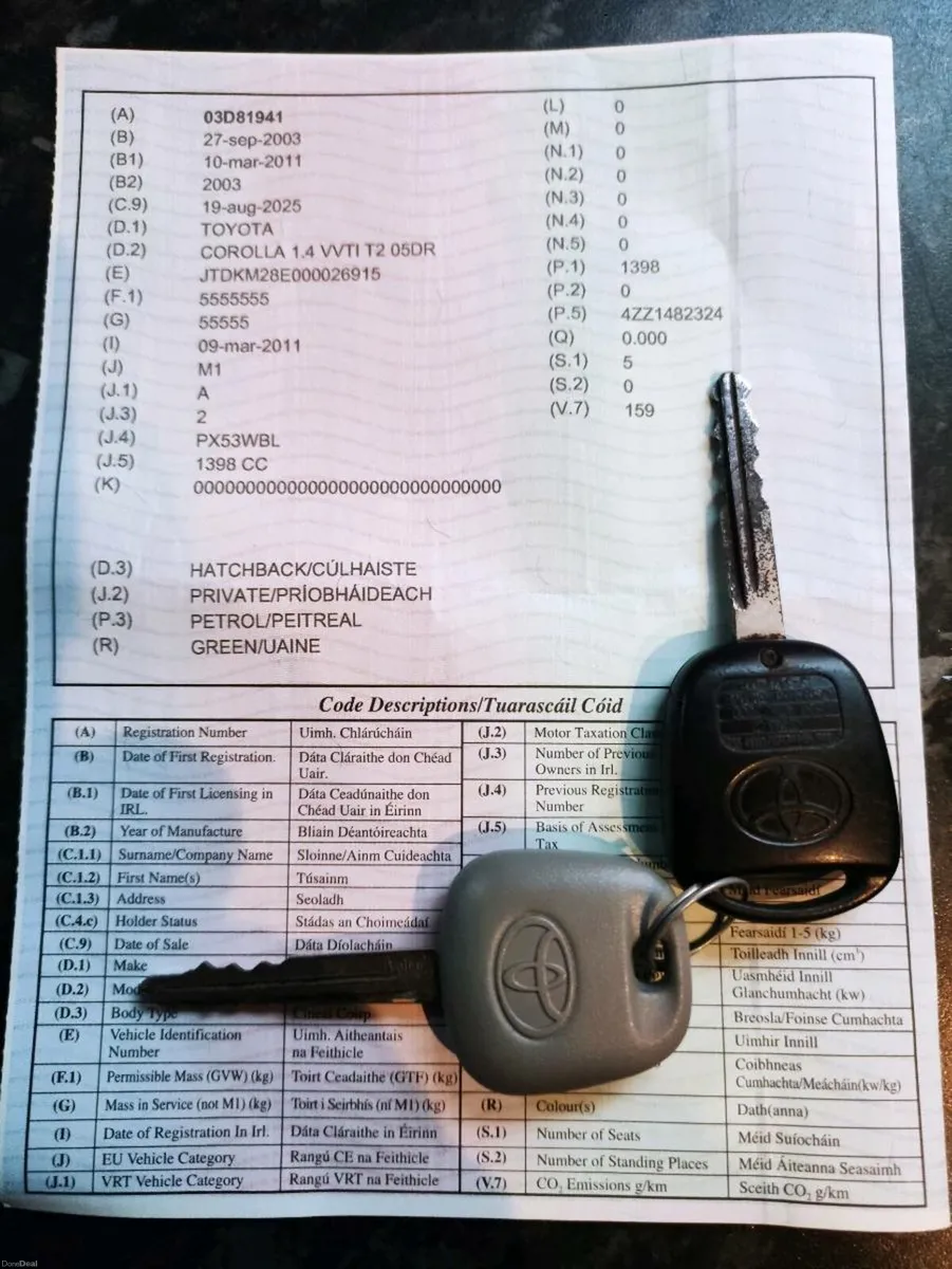 Toyota Corolla for sale - Image 2