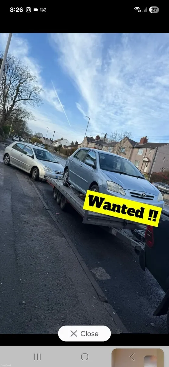 Jeeps wanted 4x4 Toyota hilux Toyota rav4 wanted L - Image 3