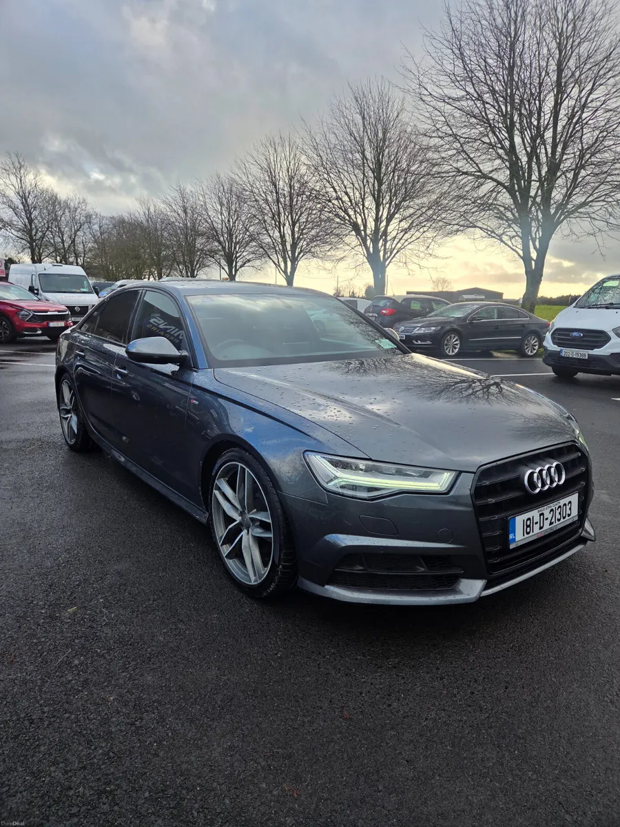 Audi A6 2018 sline black edition - Image 1