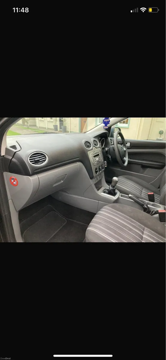 Black Ford Focus 1.6 Diesel 2008 - Image 3