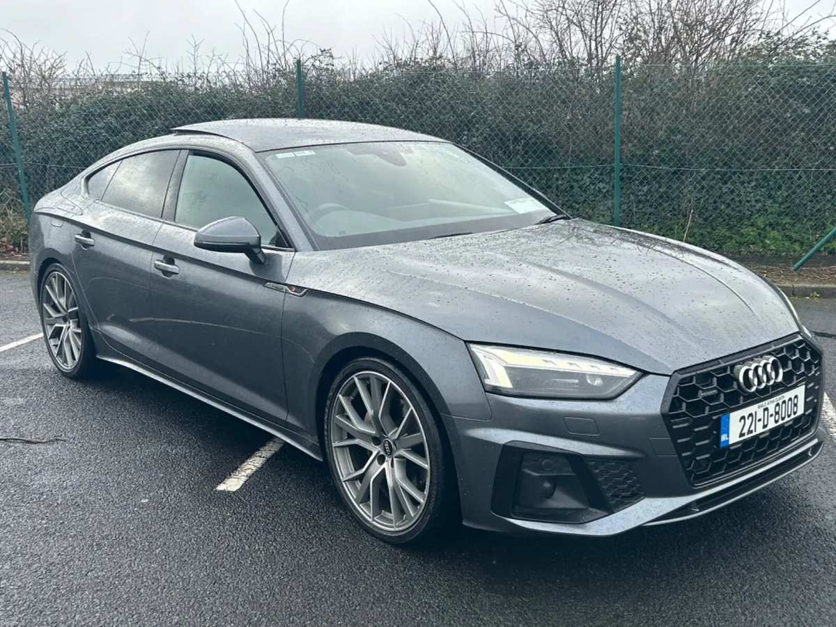 2022 AUDI A5 SPORTBACK 40 TDI S LINE BLACK ED AUTO - Image 2