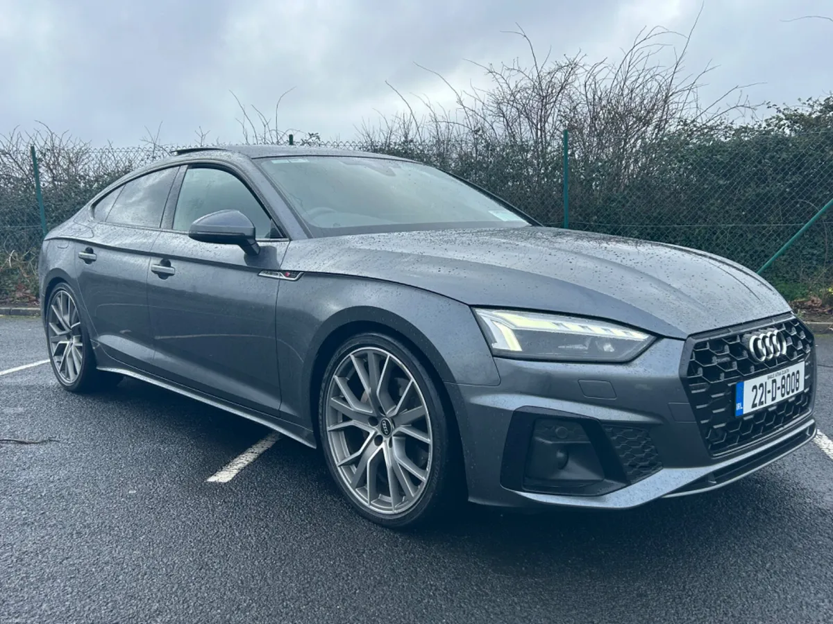 2022 AUDI A5 SPORTBACK 40 TDI S LINE BLACK ED AUTO - Image 1