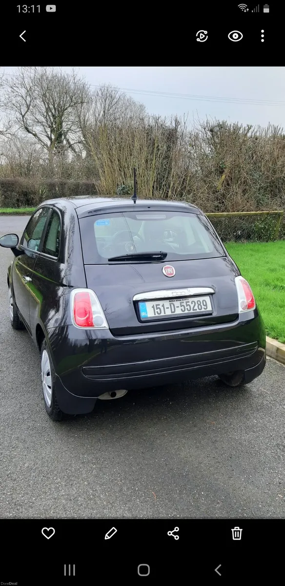 Fiat 500 2015 New nct 01/27.Fsh.like new. - Image 2