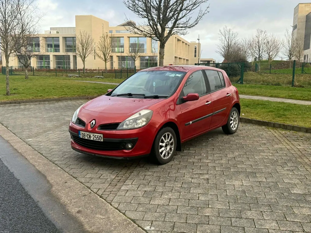 2008 Renault Clio 1.2 petrol.nct 12/26 tax 05/26 - Image 1