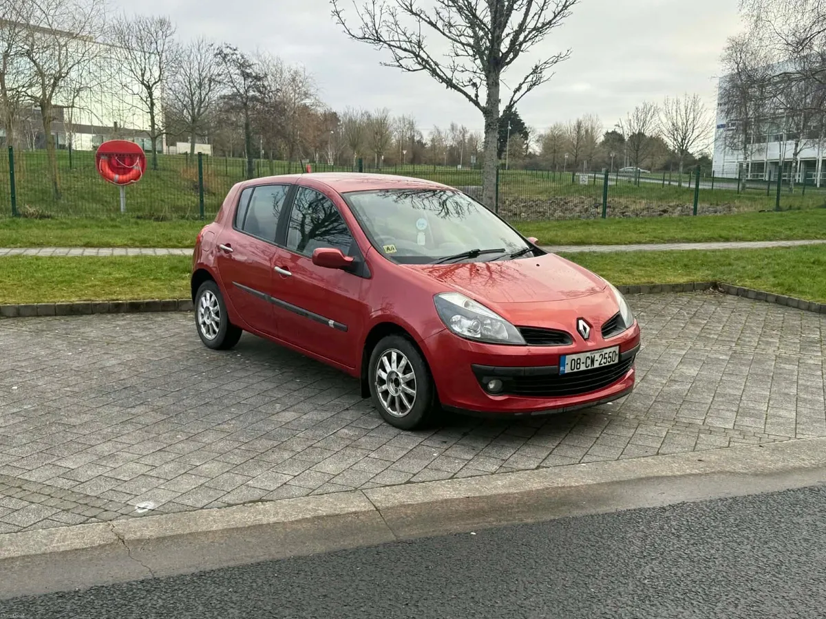 2008 Renault Clio 1.2 petrol.nct 12/26 tax 05/26 - Image 2