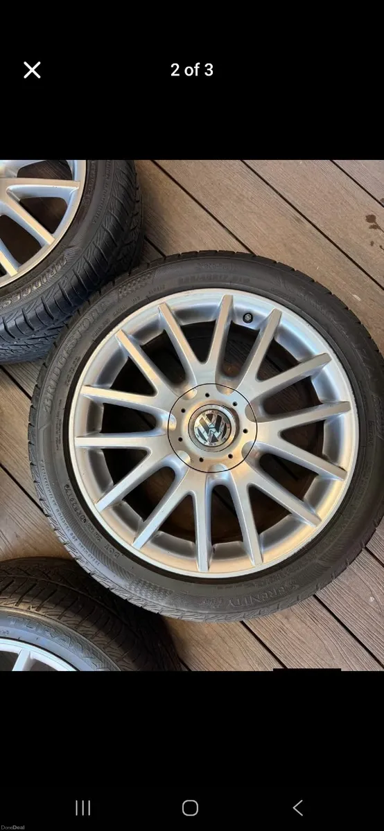 Volkswagen Classix 17" alloys wanted - Image 3