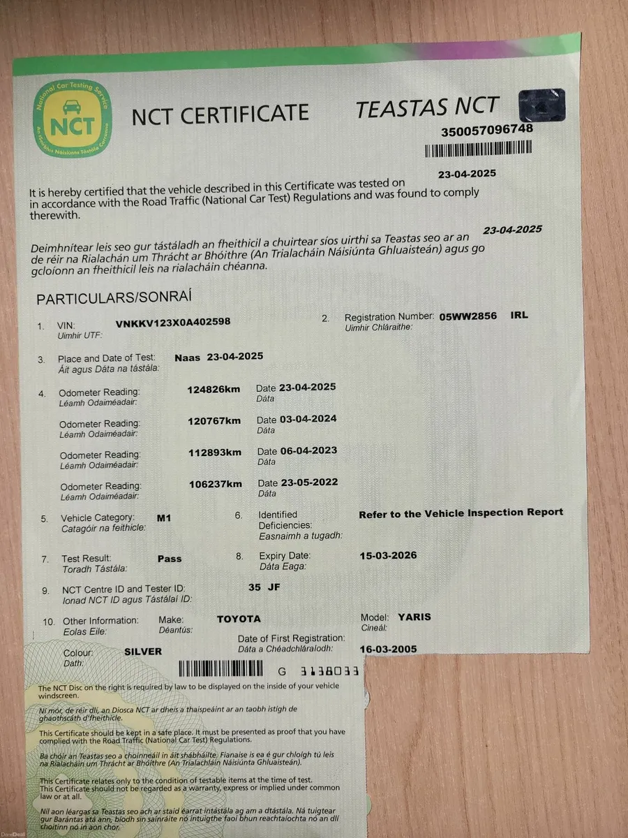 Toyota Yaris 2005 - Image 4