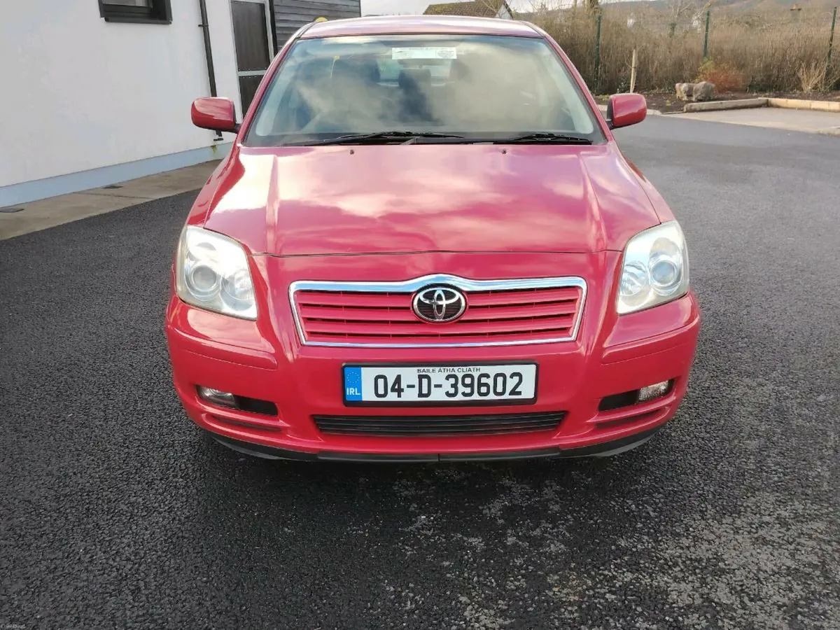 04 Toyota Avensis 1.6 vvti sport nctd+taxed mint - Image 4