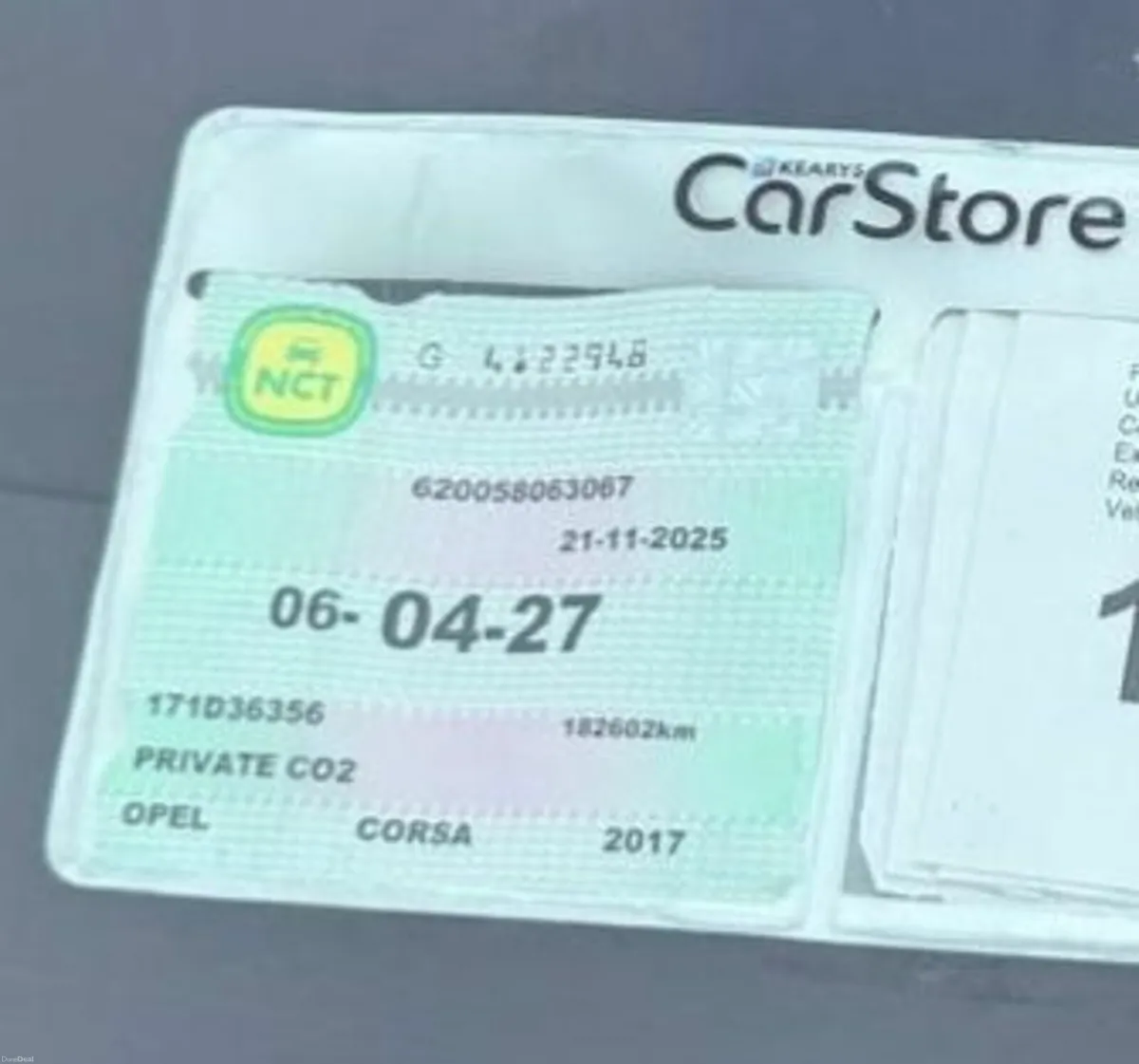 171 Opel Corsa 1.4 NCT 4-27 New Tyres - Image 4