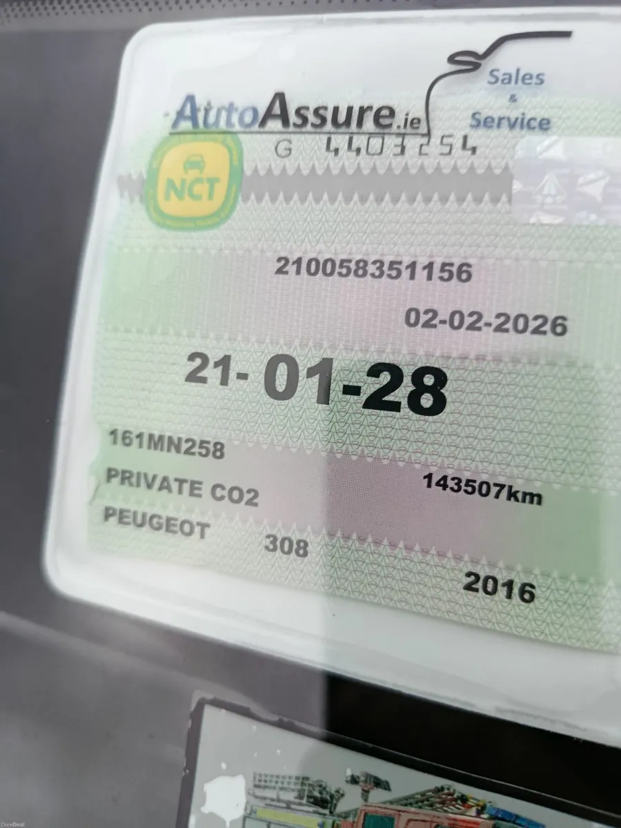 Fresh/NCT till 2028- 308 Peugeot HDI - Image 1