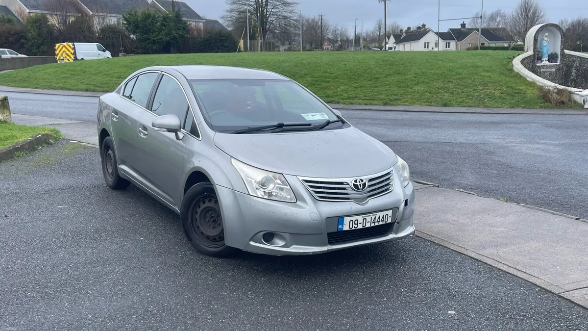 09 Toyota avensis 2.0 disel nct and tax - Image 1