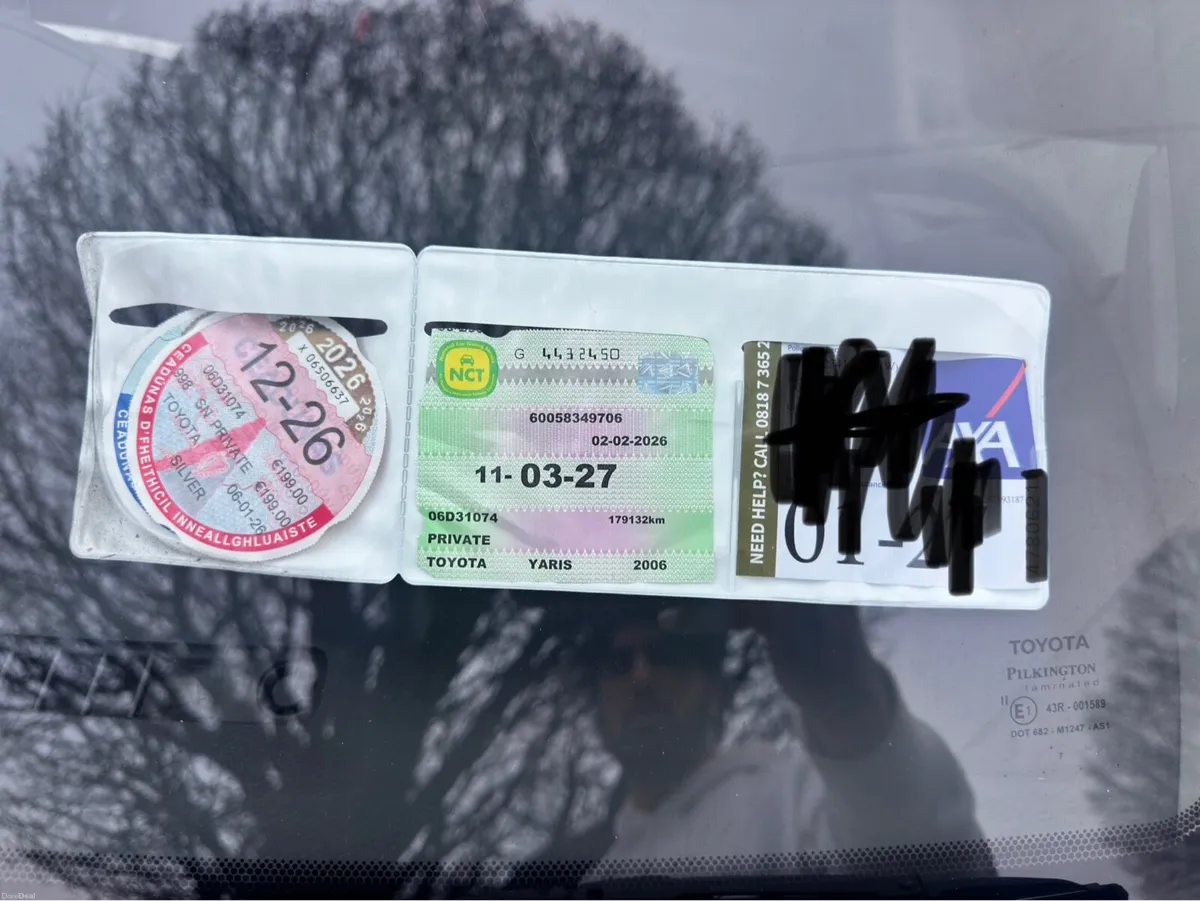 Toyota Yaris 2006 178km New NCT New Road tax - Image 2