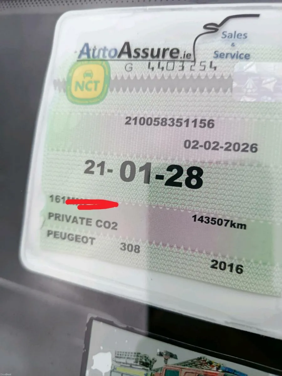 Fresh/NCT till 2028- 308 Peugeot HDI - Image 1