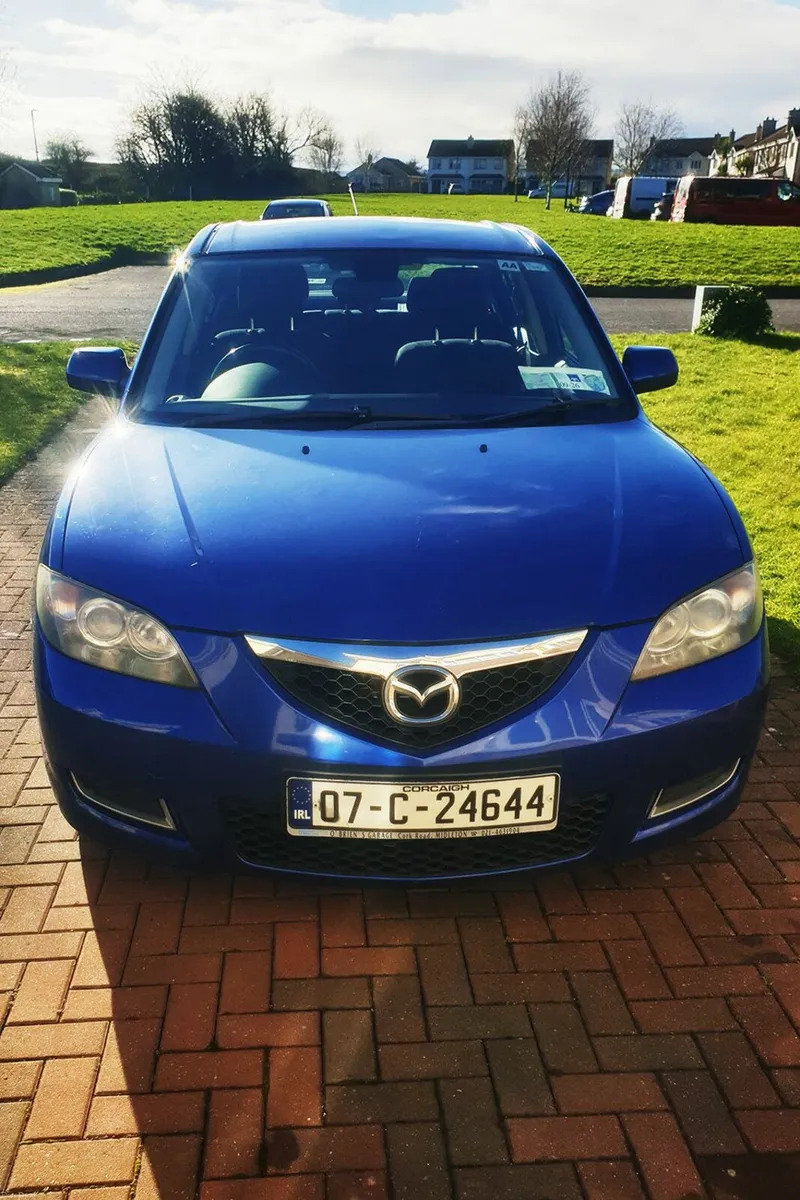 Blue 2007 Mazda 3 Touring 1.6 Petrol 138,301km - Image 1