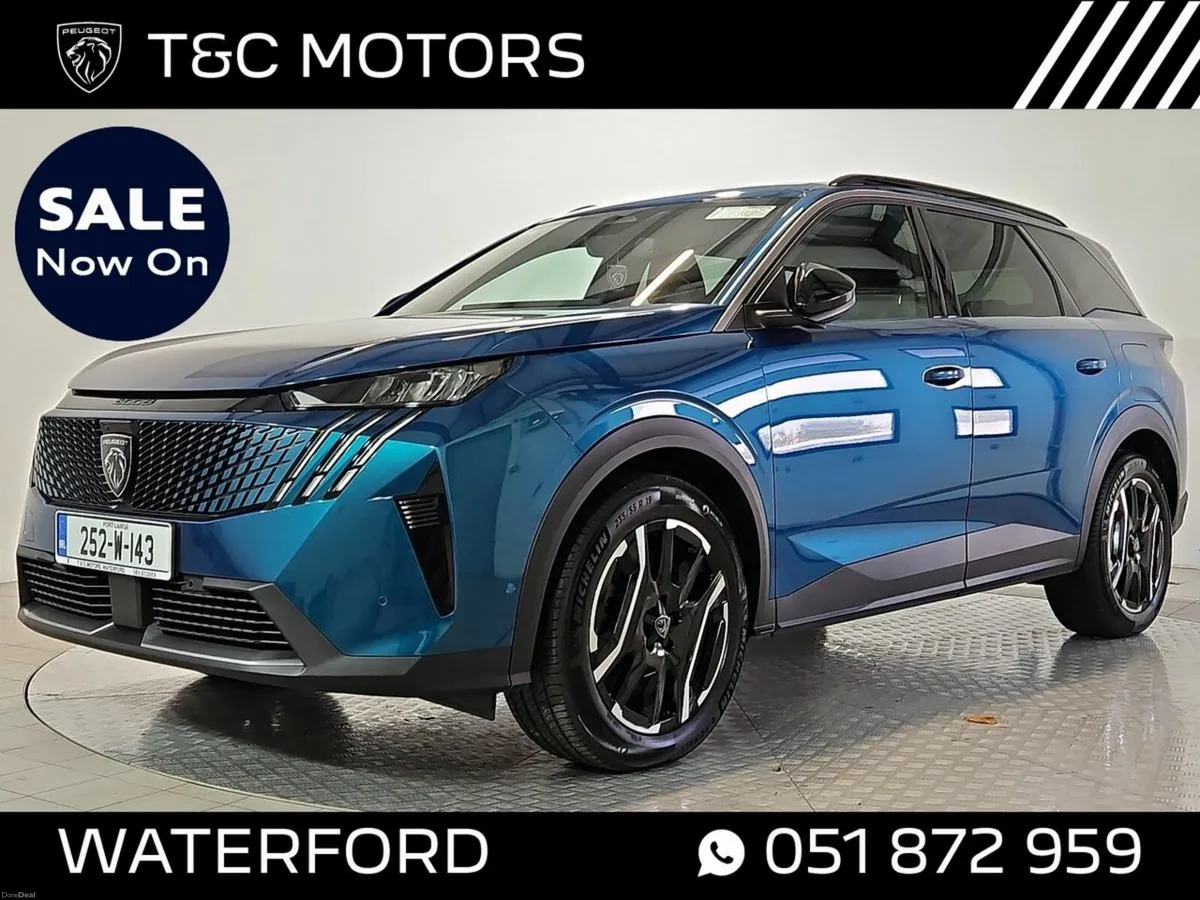 Peugeot 5008  Allure Model 73kwh 210hp 500kms Rang - Image 1