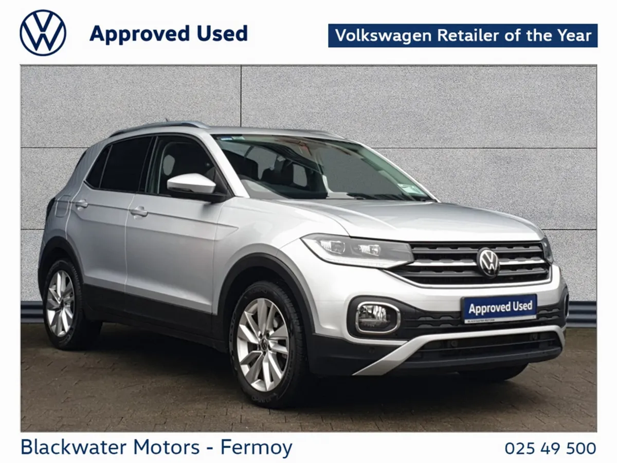 Volkswagen T-Cross 1.0TSI 110BHP STYLE WITH USB-C - Image 1