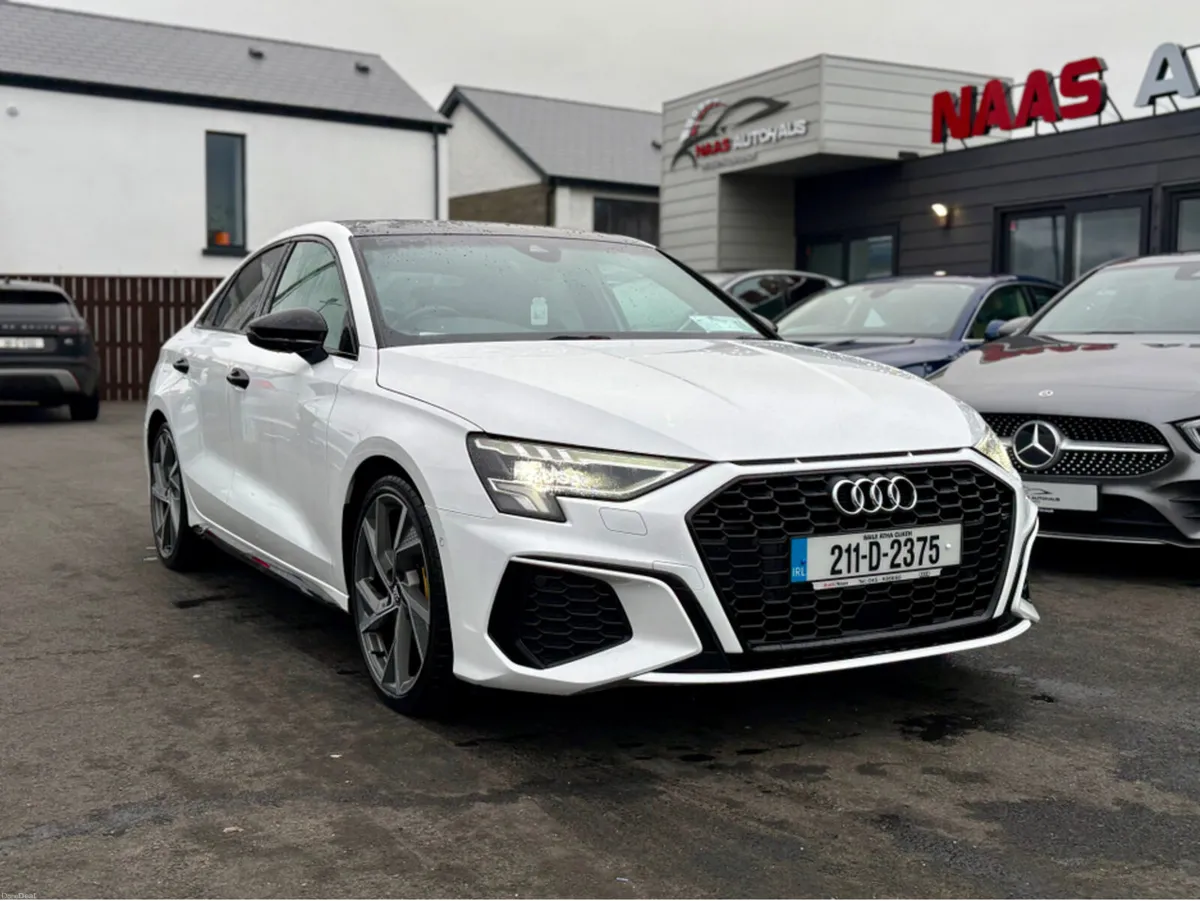 Audi A3 35 TFSI S line Auto Glacier White Metallic - Image 2