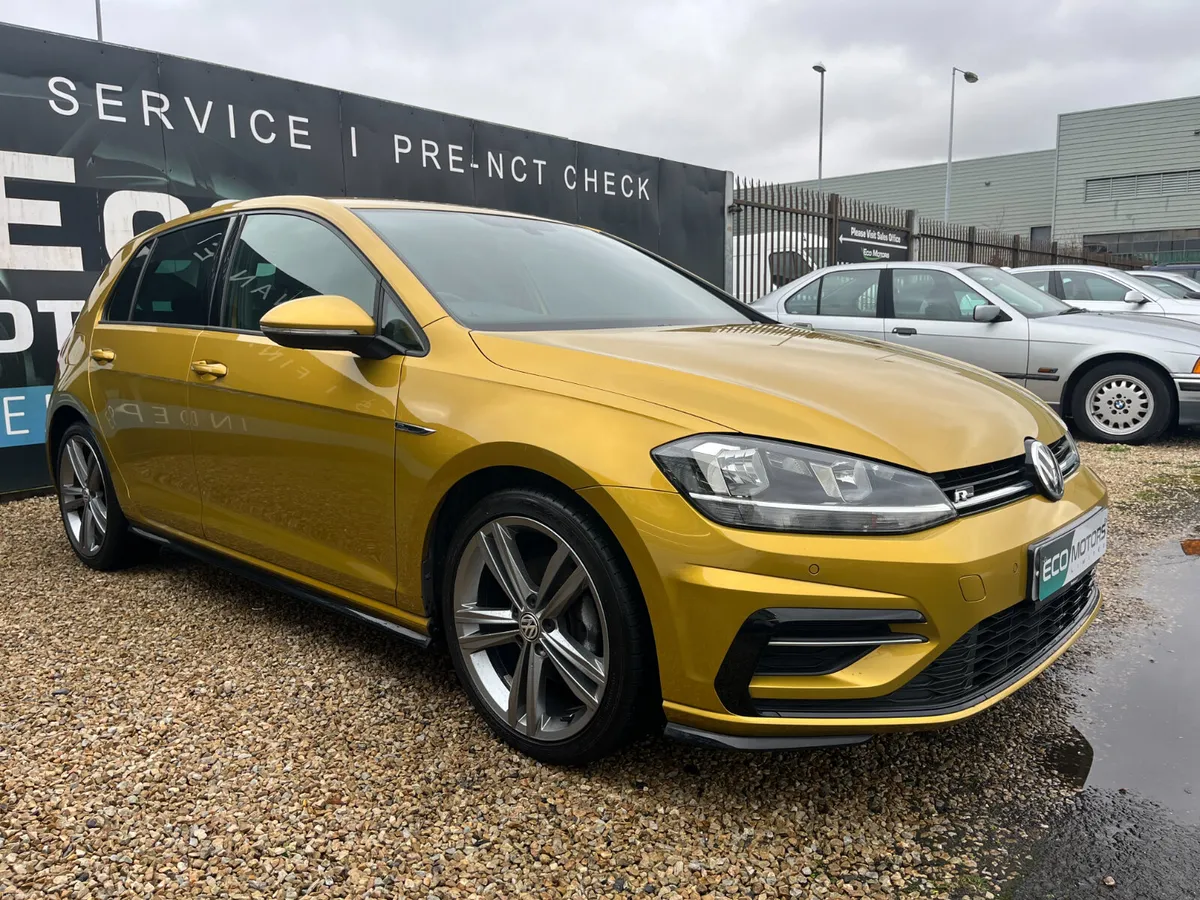 VOLKSWAGEN GOLF 2018 - 150 BHP - R LINE - Image 1