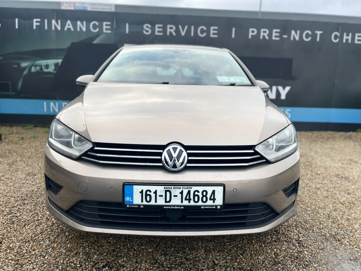 VW GOLF SV, 2016, 1.6 TDI, MANUAL,  VERY LOW KMS - Image 2