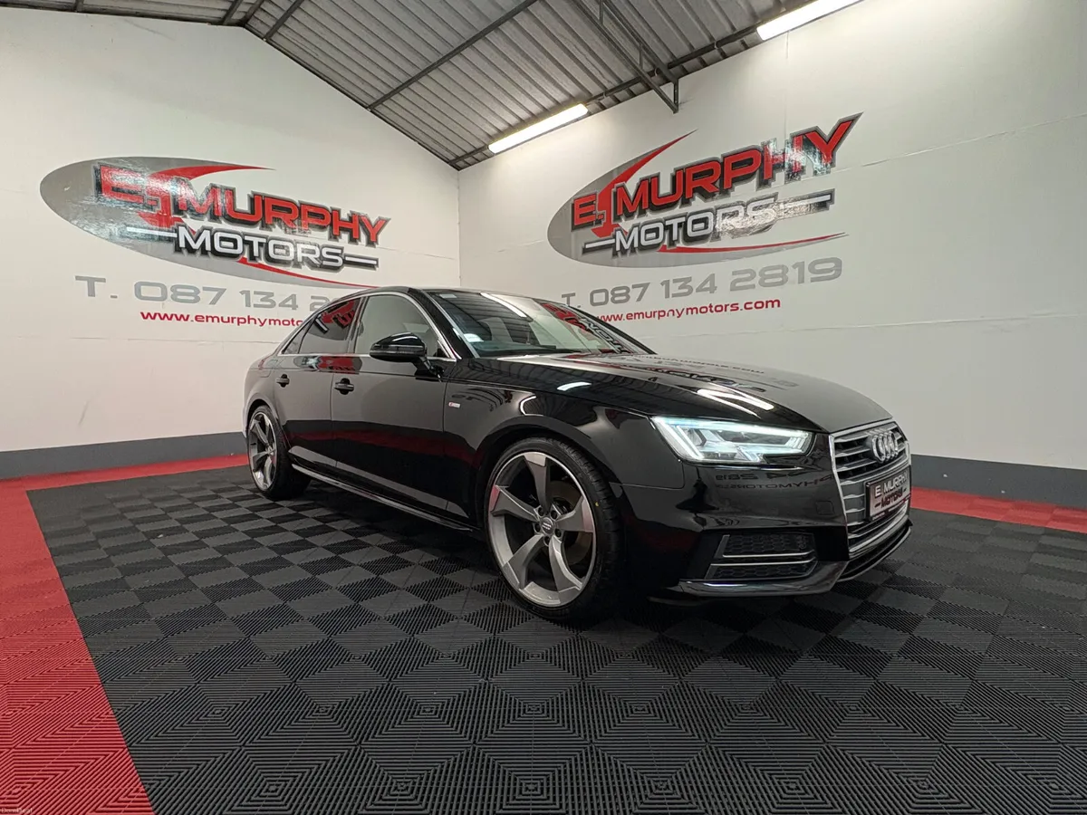 2018 AUDI A4 1.4 TFSI S/LINE LOW MILEAGE €75 WEEK - Image 1