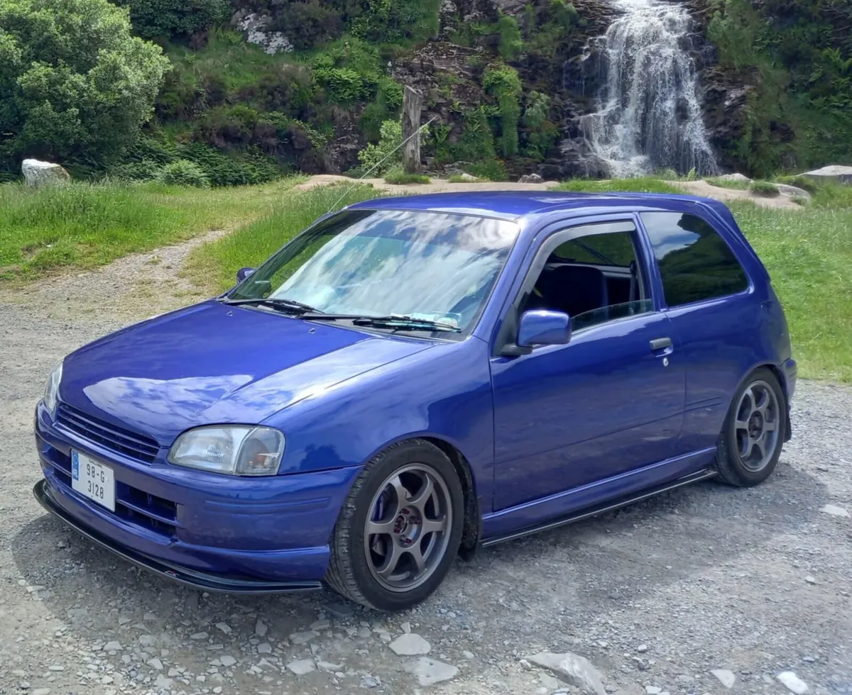 Toyota Starlet 1998 fast 4efe 6 speed - Image 1