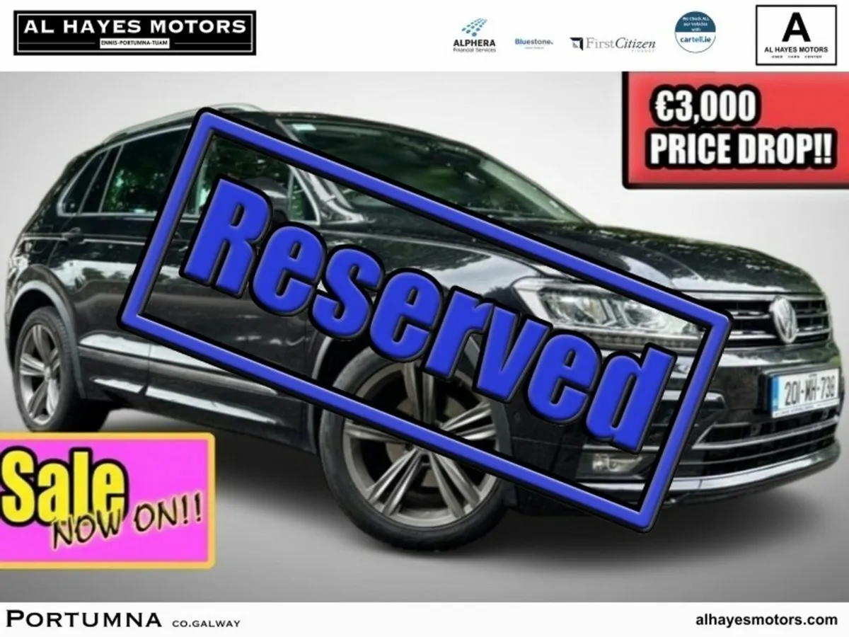 Volkswagen Tiguan FOR ALAN R-LINE 2.0 TDI 150BHP*S - Image 1