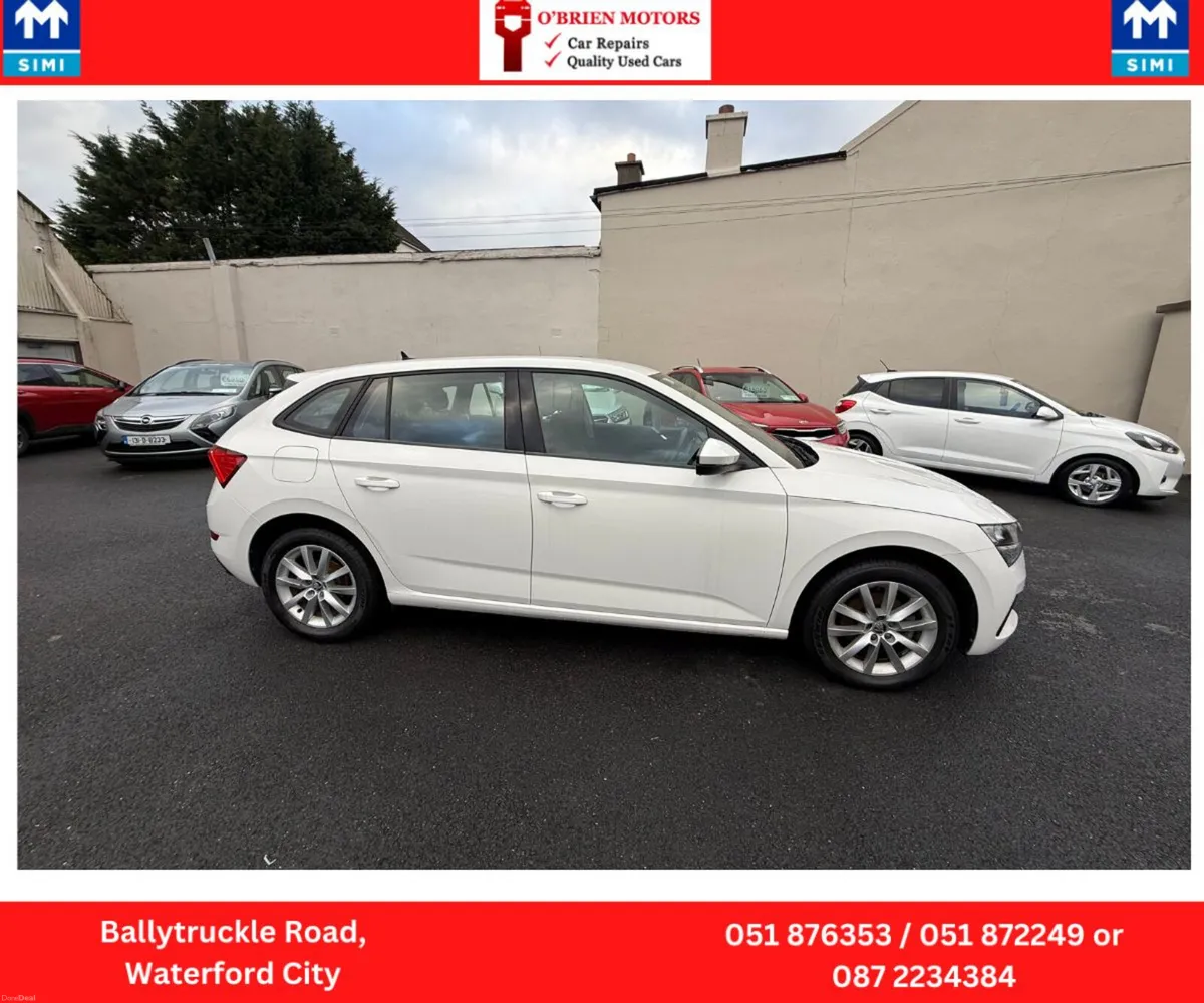 2020 Skoda Scala 1.00,  71117km, White, 5 Door, - Image 4