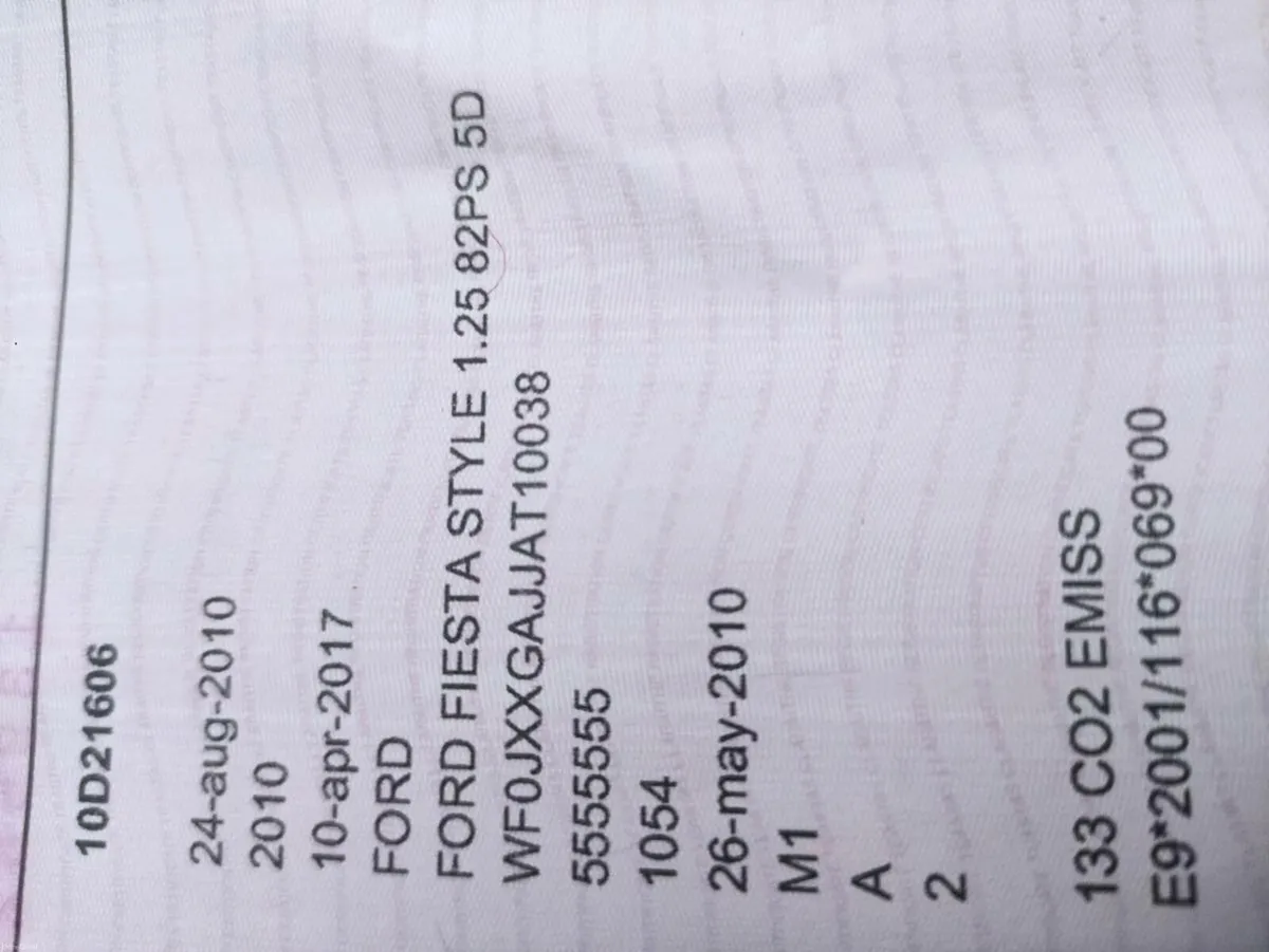 Ford fiesta New NCT and taxed - Image 2