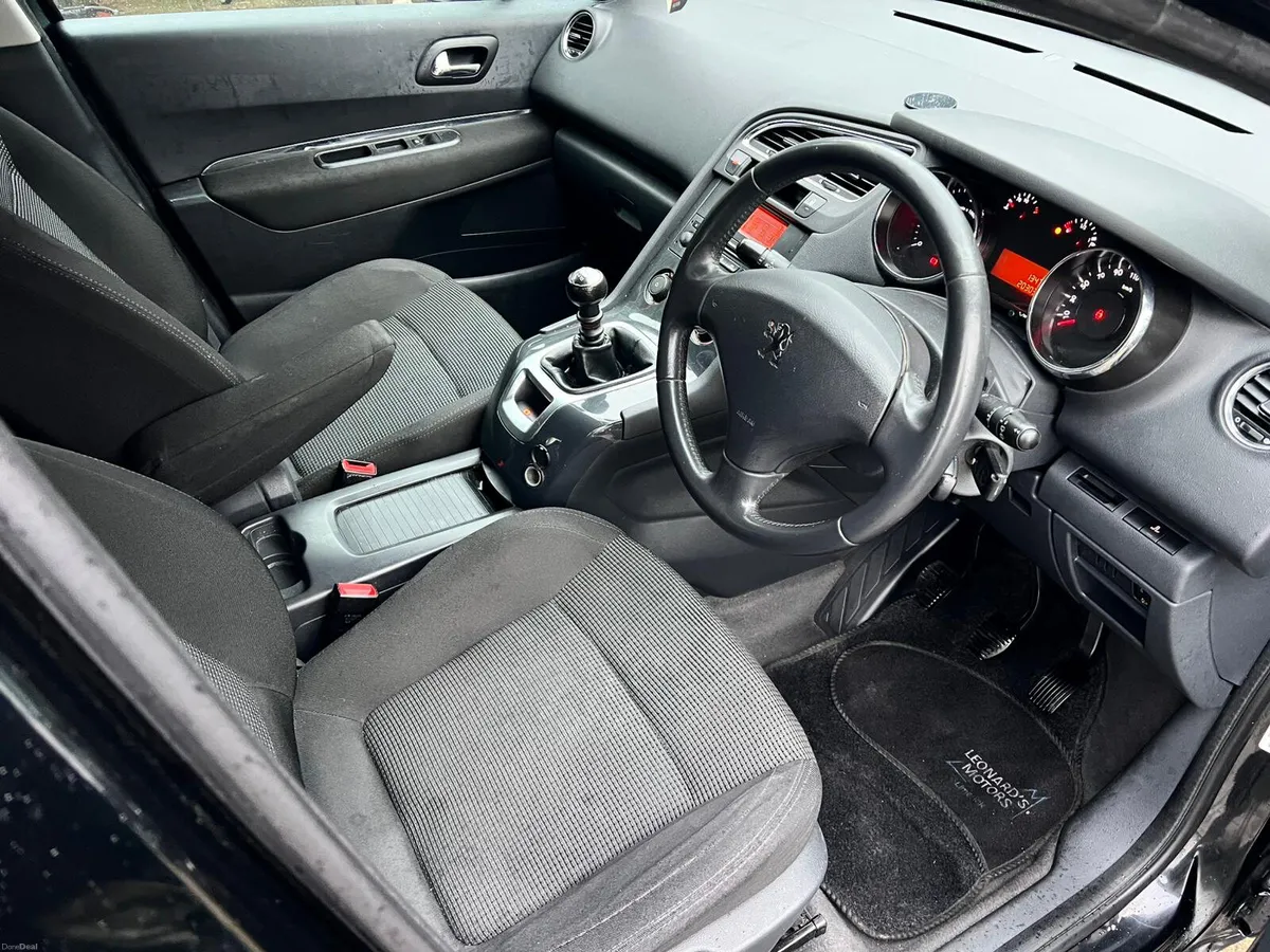 Peugeot 5008 2011 1.6 HDI nct 7/26 tax 3/26 low km - Image 3