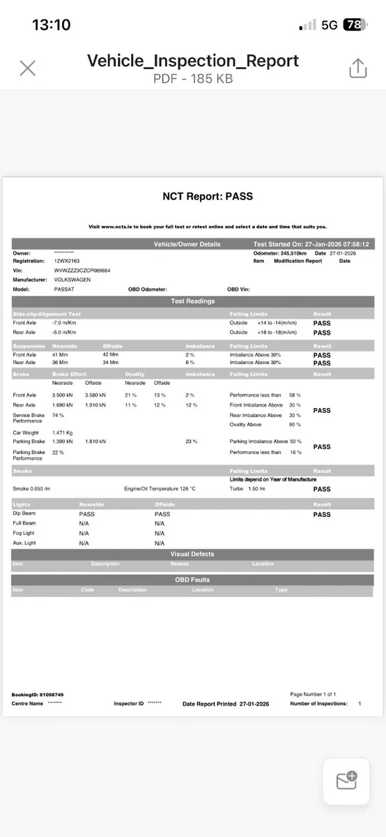 Volkswagen Passat 2012 - Image 2