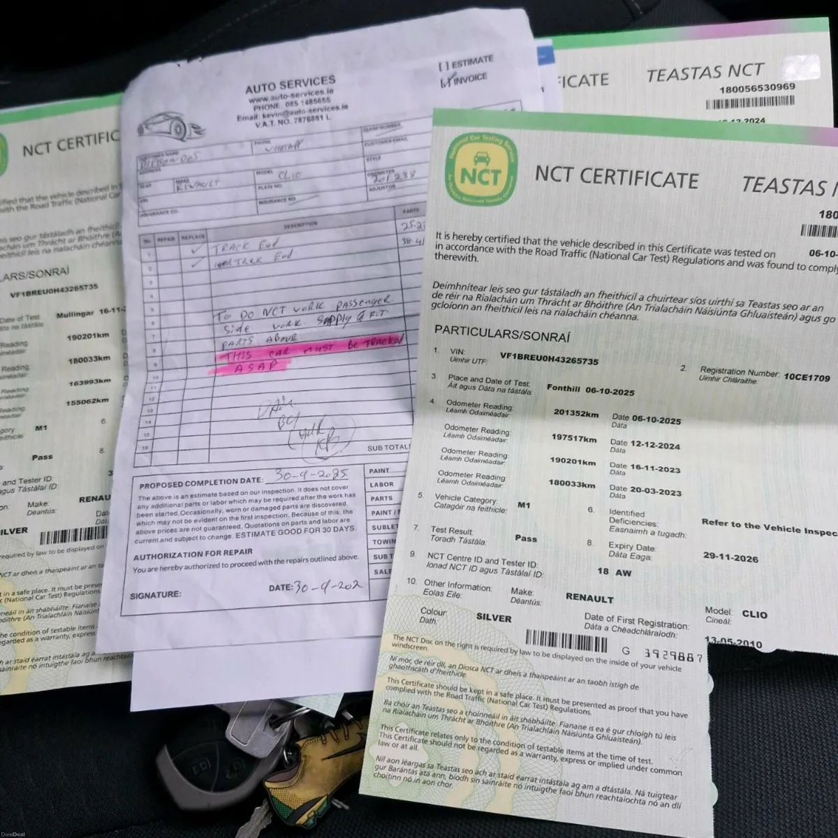 Renault Clio NCT 11/26 Tax 04/26 2010 - Image 4