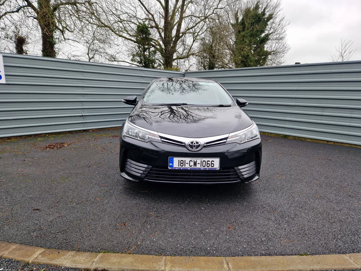 18 TOYOTA COROLLA 1.3 PETROL...NCT 3/28 - Image 2