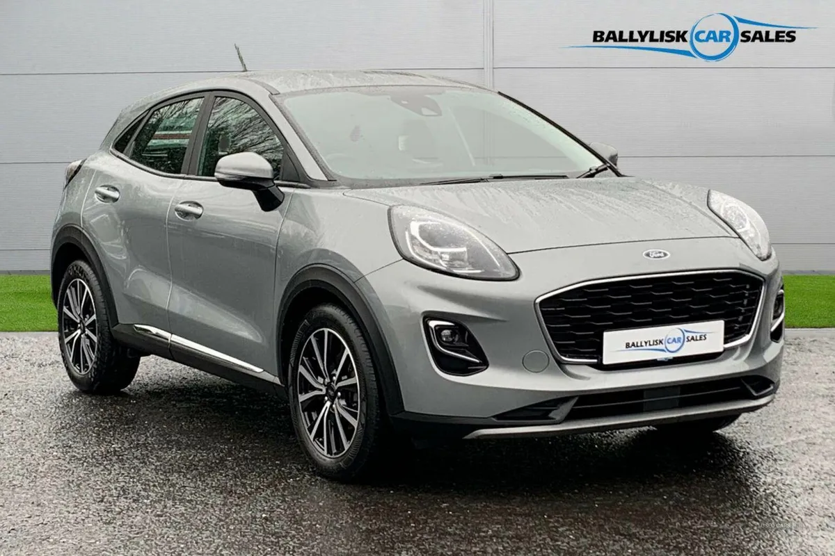Ford Puma 1.0T 125PS Titanium in Solar Silver with - Image 1