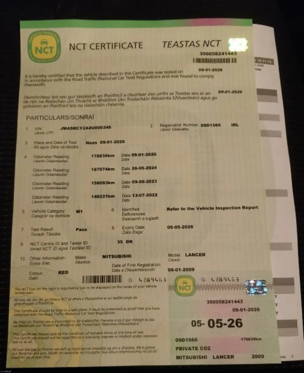 Mitsubishi Lancer 2009 - Image 4