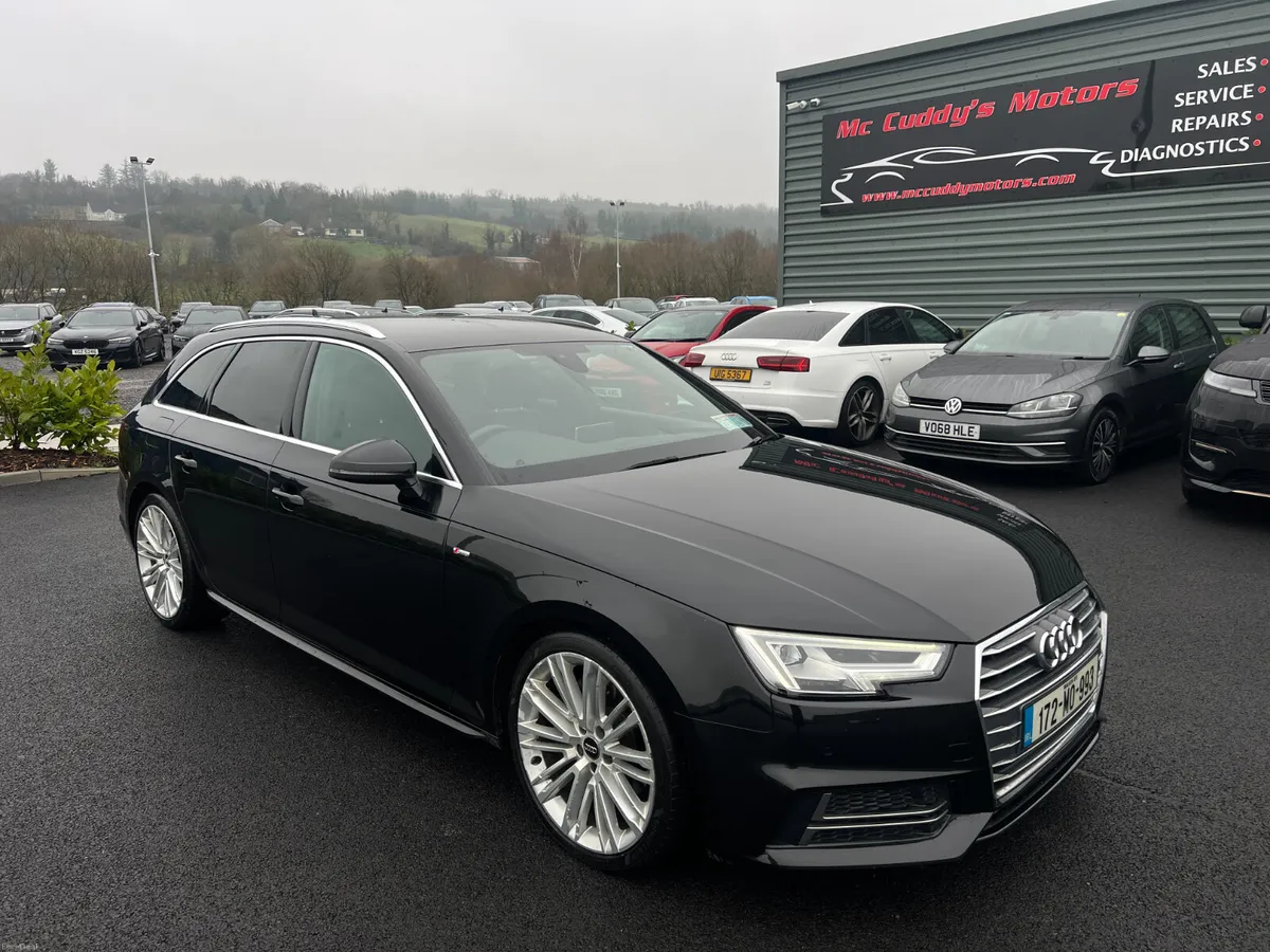 IRISH REG- 2017 Audi A4 S Line 2.0 TDI Auto Estate - Image 2