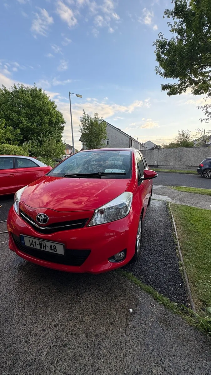 2014 Toyota Yaris-Red-1.0 petrol-new NCT - Image 1