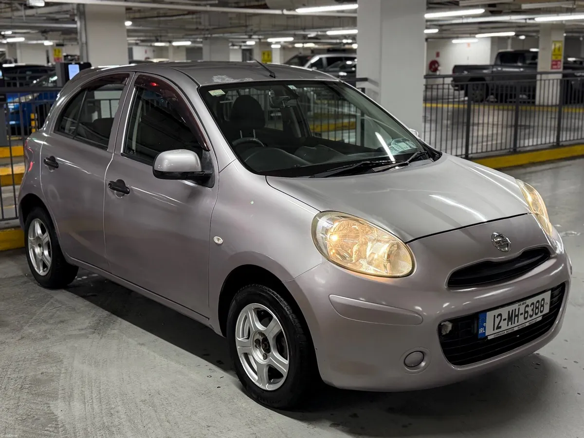 Pink Nissan March 2012 Automatic Low Mileage - Image 1