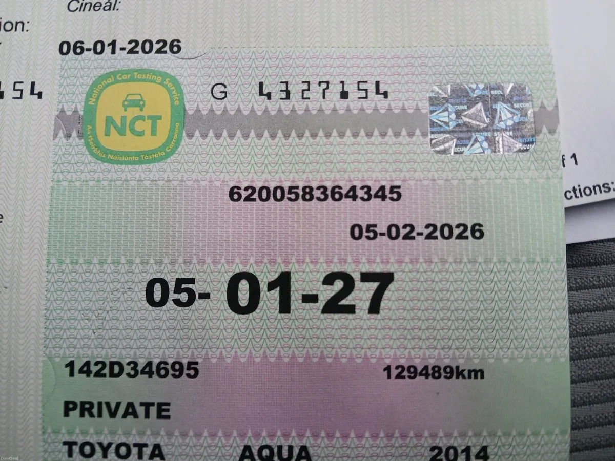 Toyota Aqua 2014 NCT PUSH BUTTON - Image 2