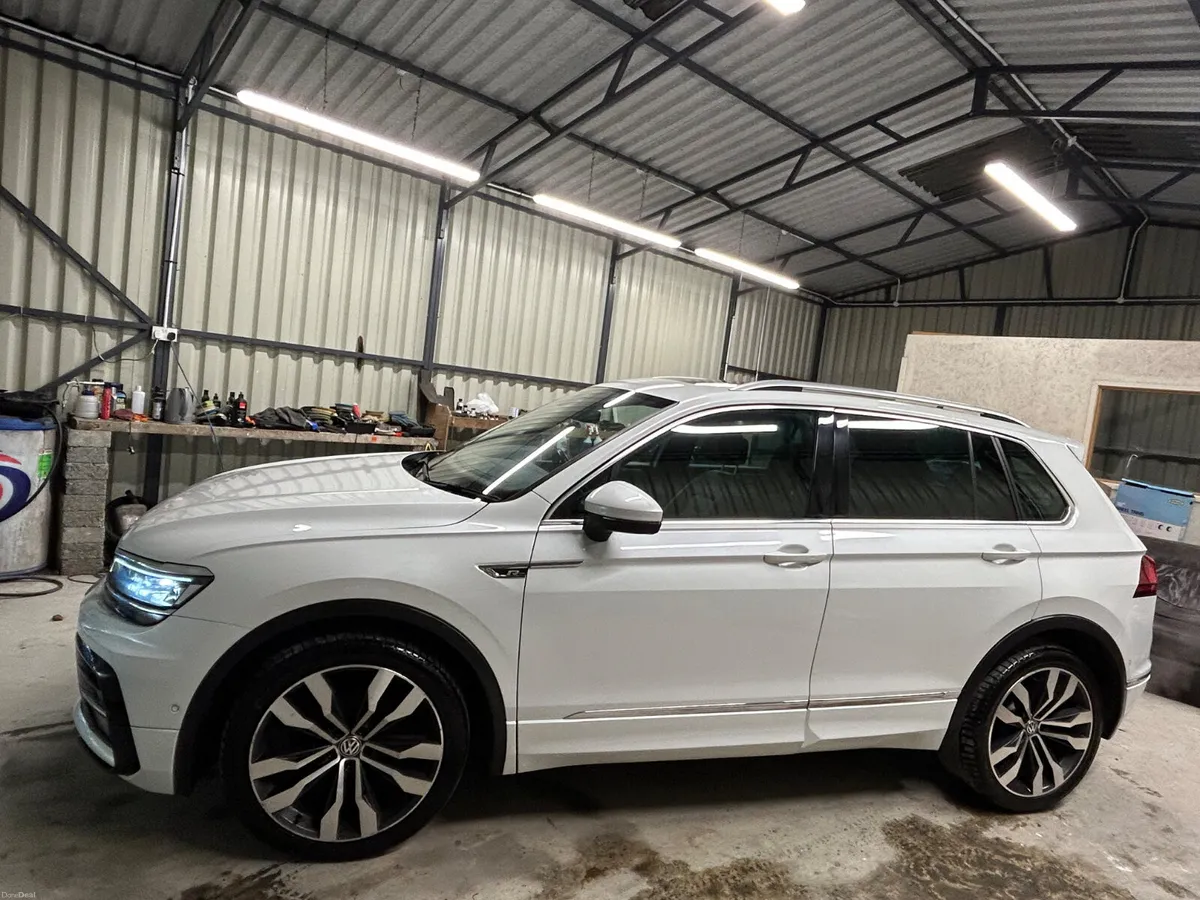 2019 VOLKSWAGEN TIGUAN 2.0TDI R LINE £5400 EXTRAS - Image 2