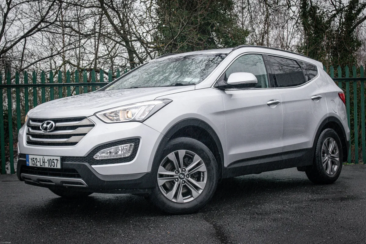 2015 SILVER HYUNDAI SANTA FE 4WD EXECUTIVE - Image 4