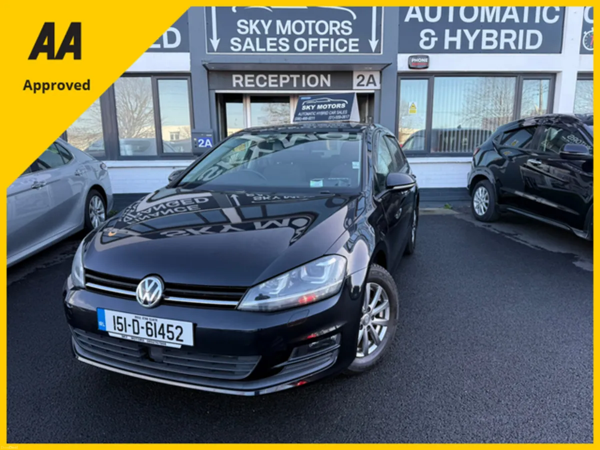 2015 VW Golf 1.2 Petrol Auto,Top Specs,immaculate - Image 1