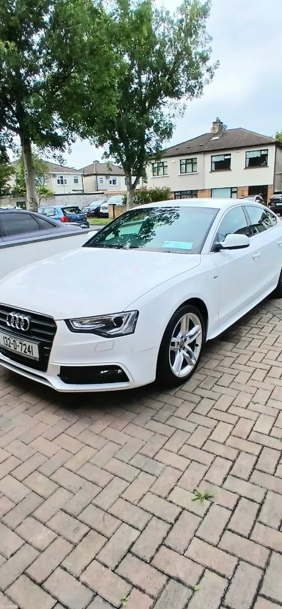 Audi A5 2013  S-line glacier white low km new nct - Image 2