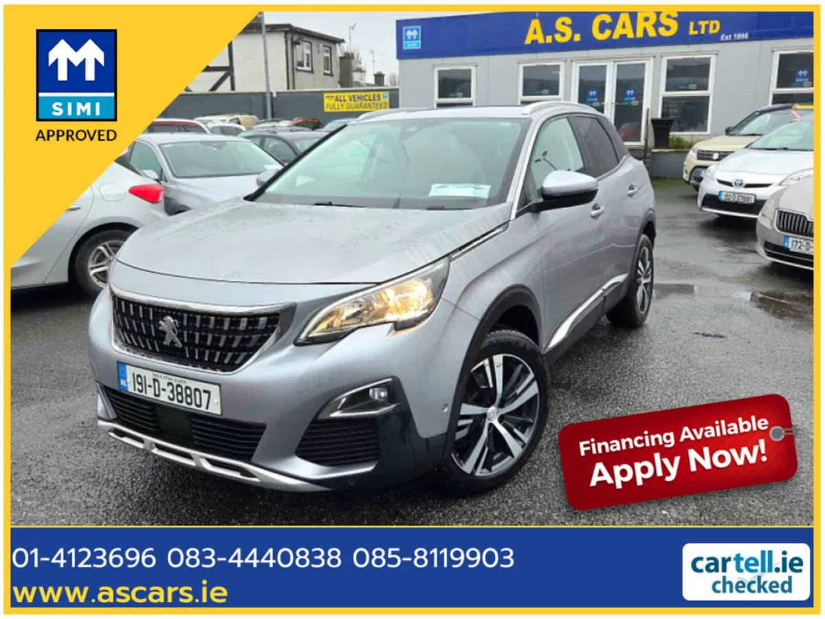 Peugeot 3008 ALLURE 1.2 **  IRISH CAR ** HIGH SPEC - Image 1